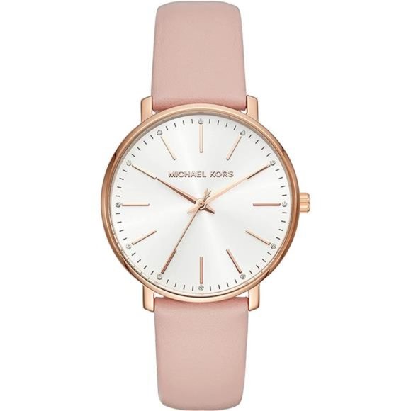 Michael Kors Pyper Three-Hand Stainless Steel Watch